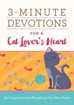 Image of 3-Minute Devotions for a Cat Lovers Heart by Compiled by Barbour Staff Book