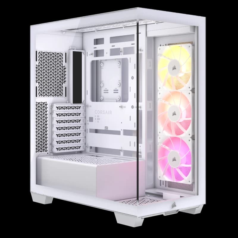 Image of Corsair 3500X ARGB Mid Tower Case - White