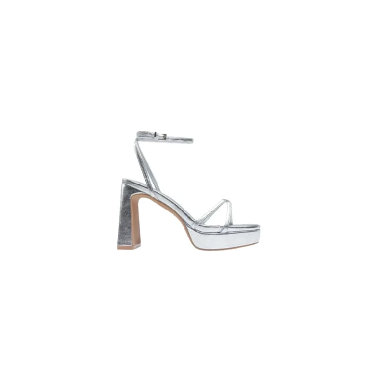 Image of Mim Shoes Womens heeled sandals Mim Shoes Greta Argente Female 41