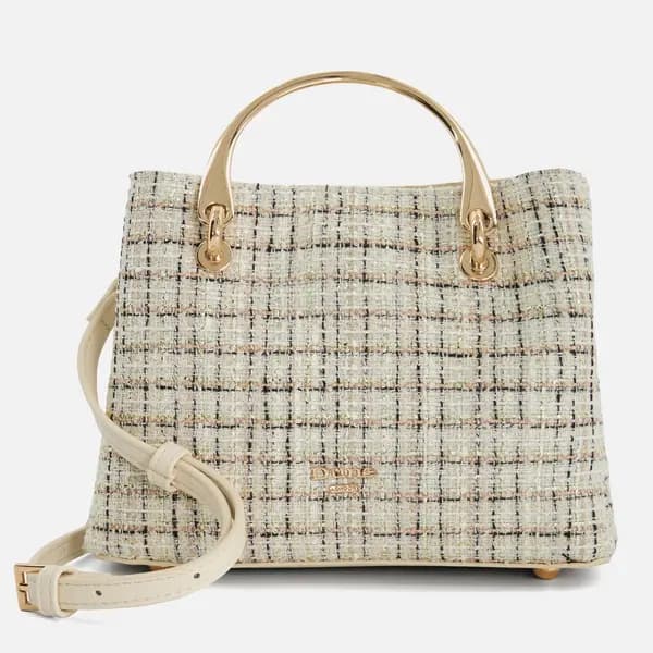 Image of Dune Dinkydorrien Tweed Tote Bag