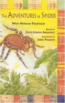 Image of The Adventures of Spider by Joyce Cooper Arkhurst and Jerry Pinkney Hardback