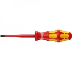 Image of Wera 165 iS VDE Pillips screwdriver PZ 2 Blade length 100 mm