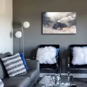 Image of 45702021C-068 Multicolor Decorative Canvas Painting