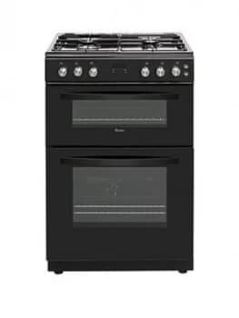 Image of Swan Swan Sx15862B 60Cm Double Gas Cooker Black