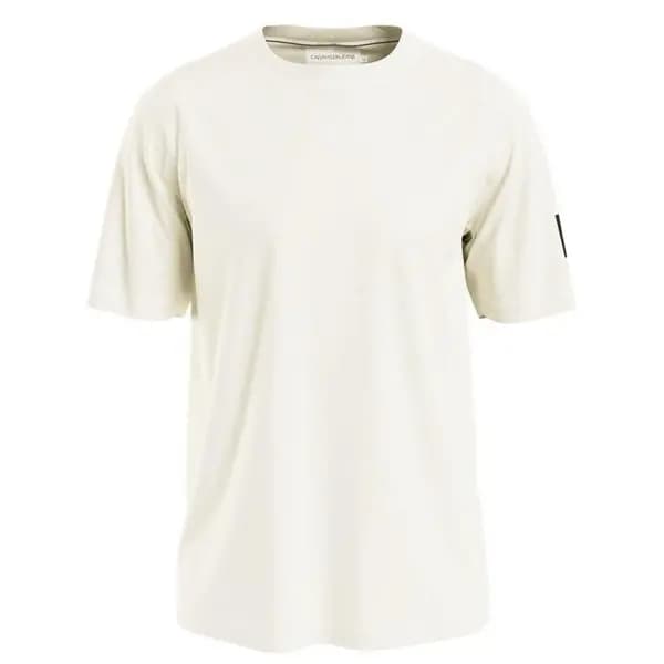 Image of Calvin Klein Jeans Badge T-Shirt - Beige S