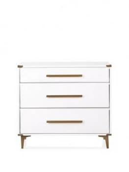 Image of Cosmoliving By Cosmopolitan Karissa 3 Drawer Chest- White