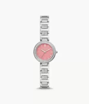 Image of Fossil Women Karli Mini Three-Hand Stainless Steel Watch
