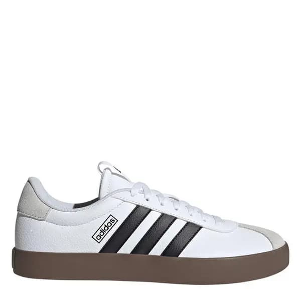 Image of adidas VL Court 3.0 Shoes Mens 6 (39.3) Black 12275503260