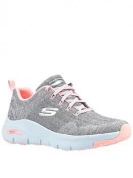 Image of Skechers Comfy Wave Arch Fit Trainers