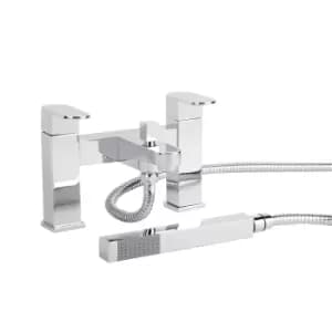 Image of Chrome Bath Shower Mixer Tap - Como