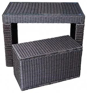 Image of Canadian Spa Straight Bar Set Square Surround Furniture