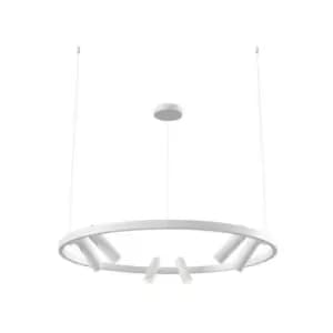 Image of Satellite Integrated LED Ceiling Pendant Lamp White