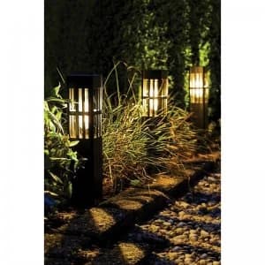 Image of Polaris Intelligent Solar LED Square Bollard Post Light