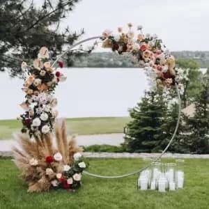 Image of Wedding Moongate 200cm - Silver - Silver
