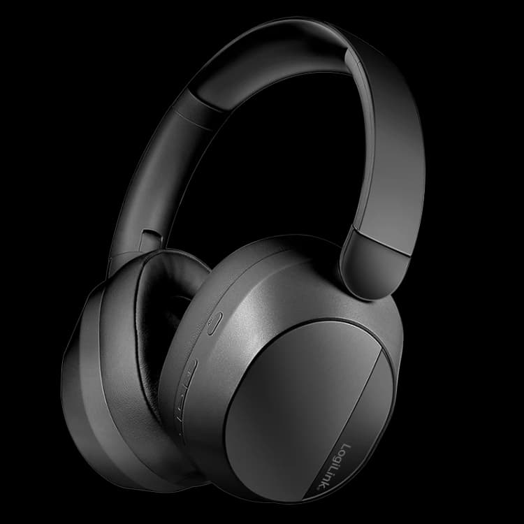 Image of LogiLink BT 6.0 Headset with ANC. black