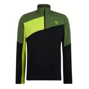 Image of Ziener Joos Hooded Zip Fleece - Green
