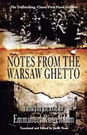Image of notes from the warsaw ghetto