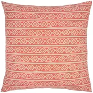 Image of Nomi Monoprint Cushion Coral