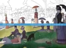 Image of Art Studio : Great Paintings to Colour In