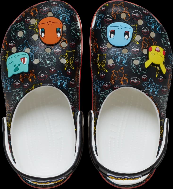 Image of Crocs Kids Pokemon Classic Clogs Multi J3