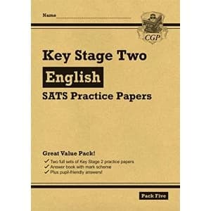 Image of New KS2 English SATS Practice Papers: Pack 5 (for the 2021 tests) Paperback / softback 2018