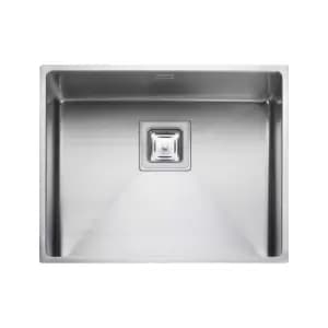 Image of Single Bowl Undermount Stainless Steel Kitchen Sink - Rangemaster Kube