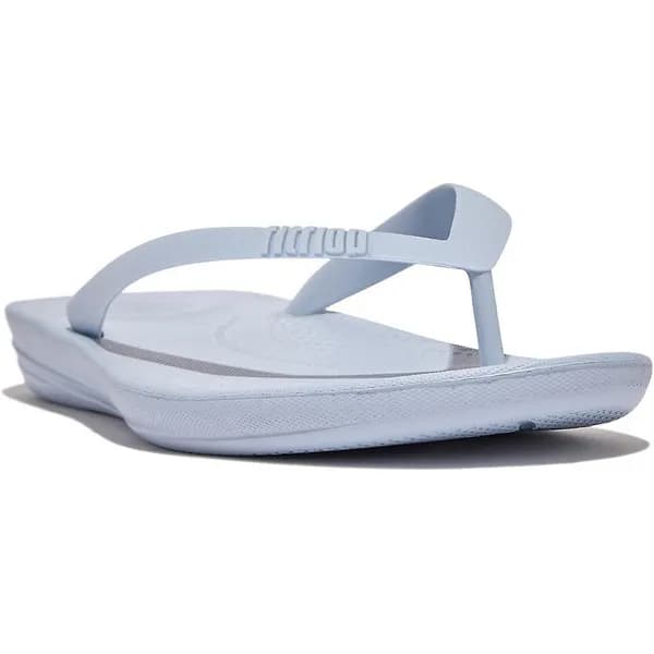 Image of Fitflop Mens iQushion Ergonomic Waterproof Flip Flops UK Size 11 (EU 45) Skywash Blue FIT075-SKYBLU-11