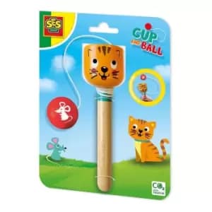Image of Cat Cup and Ball