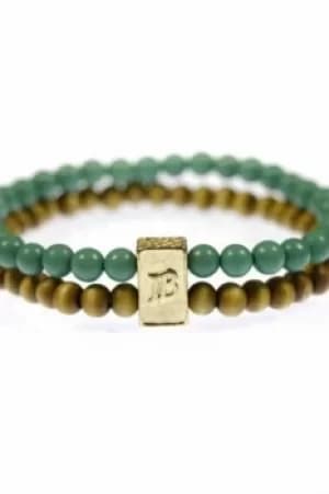 Image of Icon Brand Jewellery Vagator Bracelet JEWEL B1145-BR-GRN