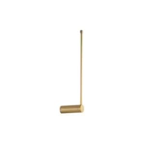 Image of Struga LED Wall Lamp 12W 3000K Aluminium, Gold
