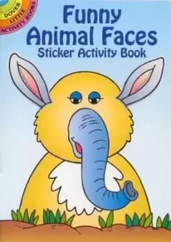 Image of Funny Animal Faces Sticker Activity Book by Fran Newman-D'Amico
