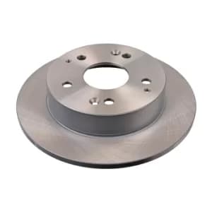 Image of Brake Discs ADH24372 by Blue Print Rear Axle 1 Pair