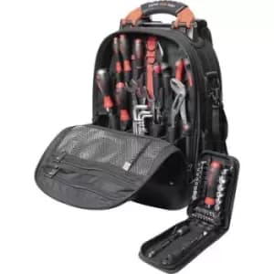 Image of Wiha Set L mechanic 45154 Universal Tool backback (+ tools) 65 Piece (W x H x D) 330 x 480 x 230 mm