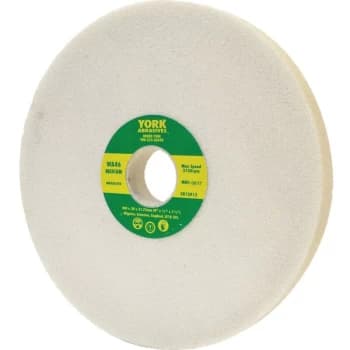 Image of 300X25X127MM WA46KV Medium White Aluminium Oxide Bench Grinding Wheel - York