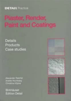 Image of Plaster Render Paint and Coatings by Alexander Reichel Book