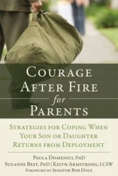 Image of Courage After Fire for Parents of Service Members by Paula Domenici Paperback
