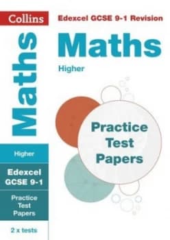 Image of Edexcel GCSE 9-1 maths higher practice test papers by