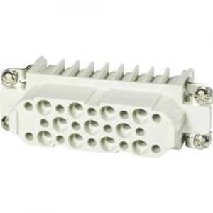 Image of Harting 09 21 025 3101 Han 25D F c Industrial Connector Series Han D Inserts