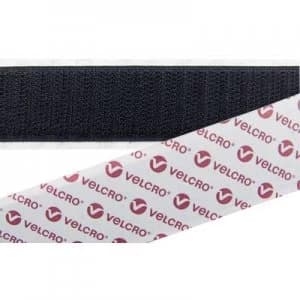 Image of Hook and loop strips stick on Loop pad L x W 25000 mm x 20 mm