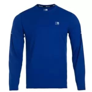 Image of Karrimor Long Sleeve Run T Shirt Mens - Blue