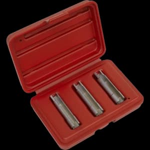 Image of Sealey 3 Piece Glow Plug Socket Set