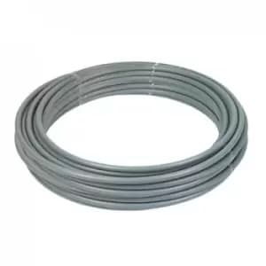 Image of PolyPlumb PB5015B 15mm X 50m Coil Barrier Pipe - Grey - Polypipe
