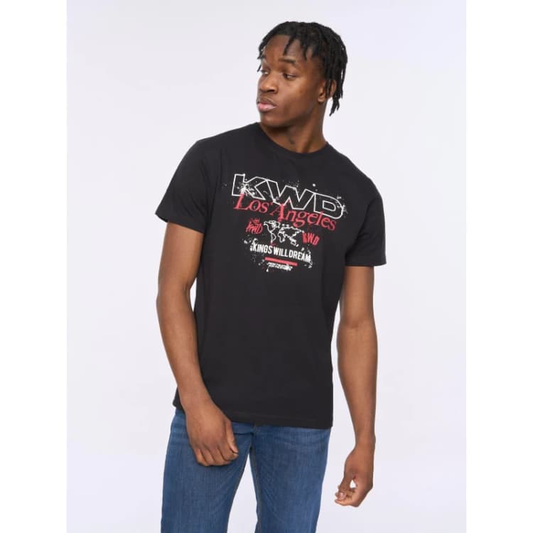 Image of Kings Will Dream Mapped T-Shirt Black male M