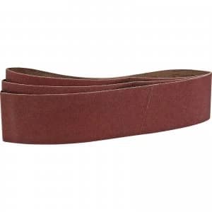 Image of Draper Abrasive Sanding Belt 100 x 915mm 100mm x 915mm 80g Pack of 3