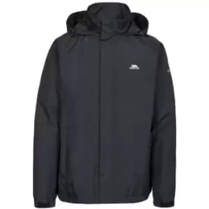 Image of Trespass Mens Nabro II Waterproof Jacket (XXS) (Black)