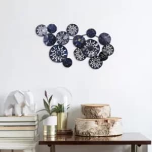 Image of Love3 Multicolor Decorative Metal Wall Accessory