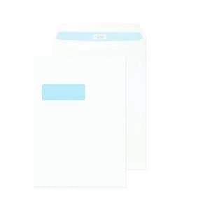 Image of Q-Connect C4 Envelopes Window Peel and Seal 100gsm White Pack of 250