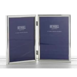Image of Classic Silver 4x6 Double Frame