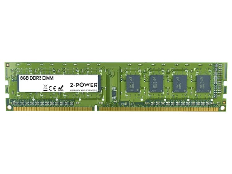 Image of 2-Power 8GB MultiSpeed 1066/1333/1600 MHz DIMM Memory - replaces 0A657