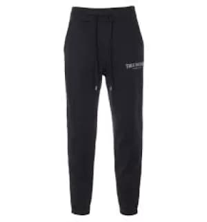 Image of TRUE RELIGION Arch Logo Joggers - Black , Onyx Black Size XL Men